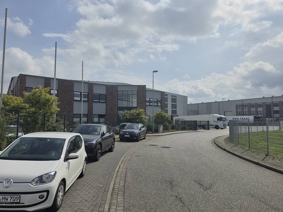 Verwaltungsgebäude und Betriebsgelände der Semmelhaack Gruppe in Elmshorn